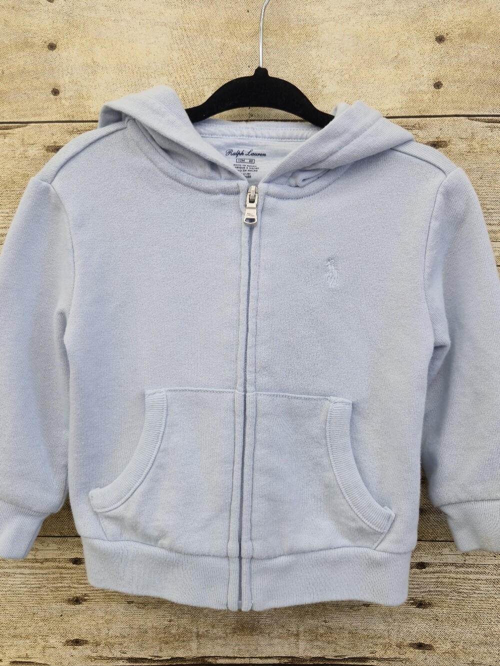 Ralph Lauren Zipped Hoodie Size 12 Months
